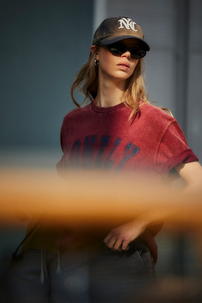NYC SALT WASHING BALL CAP NAVY