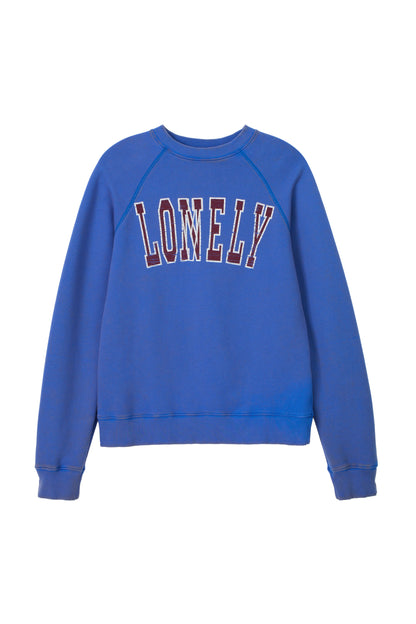 LONELY/LOVELY 90’s WASHED SWEATSHIRT BLUE