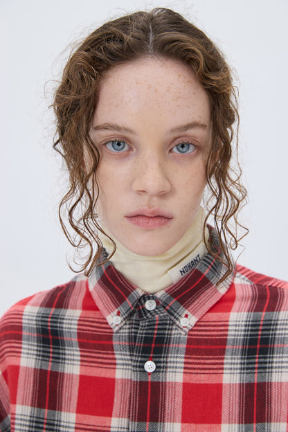 WESTERN CHECK SHIRT RED