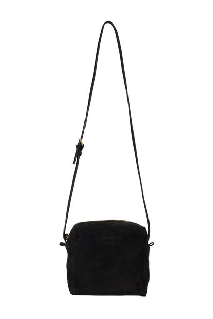 SUEDE PICNIC BAG BLACK