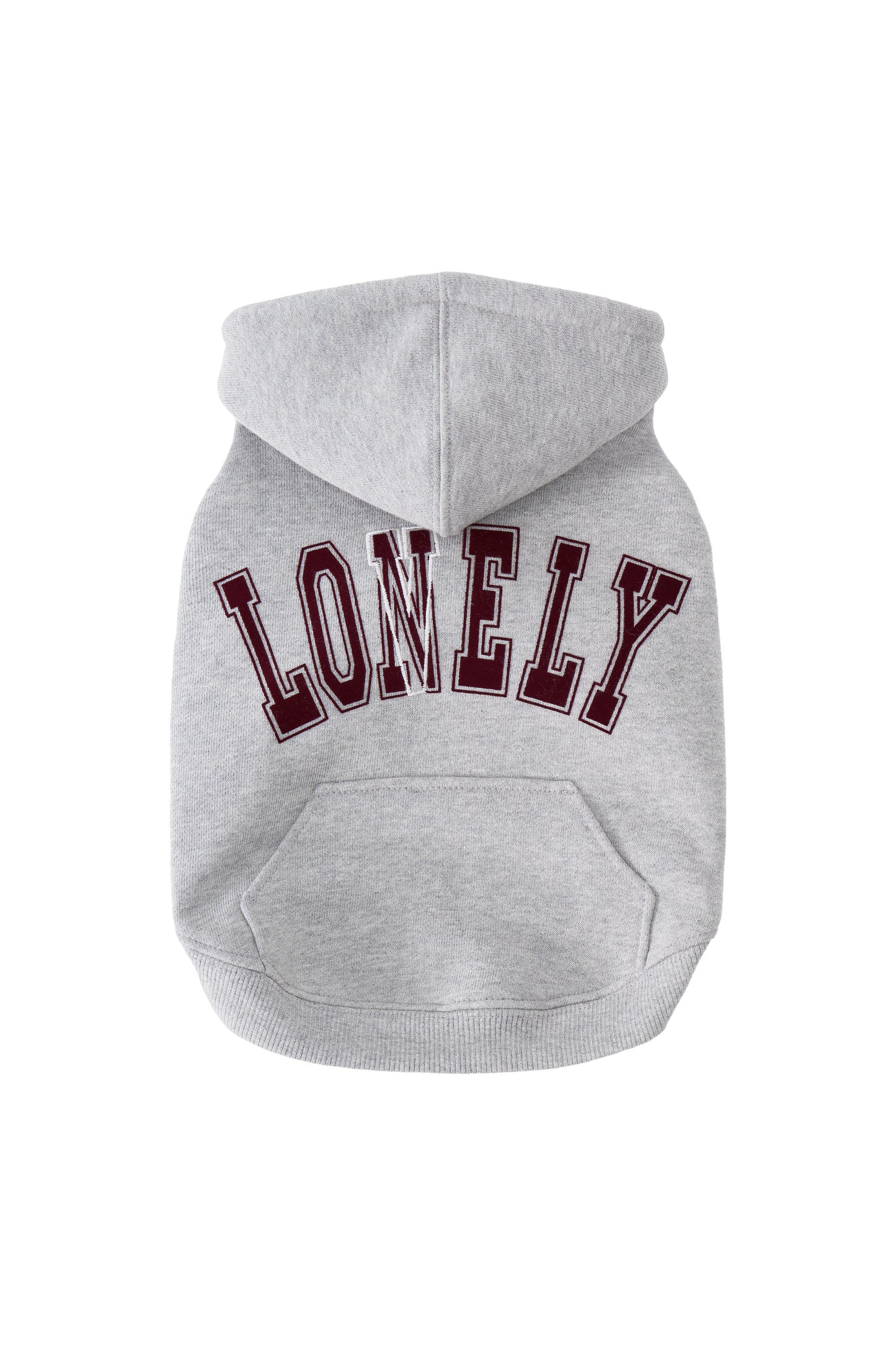 PET LONELY/LOVELY HOODIE GRAY