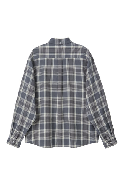 WESTERN CHECK SHIRT GRAY