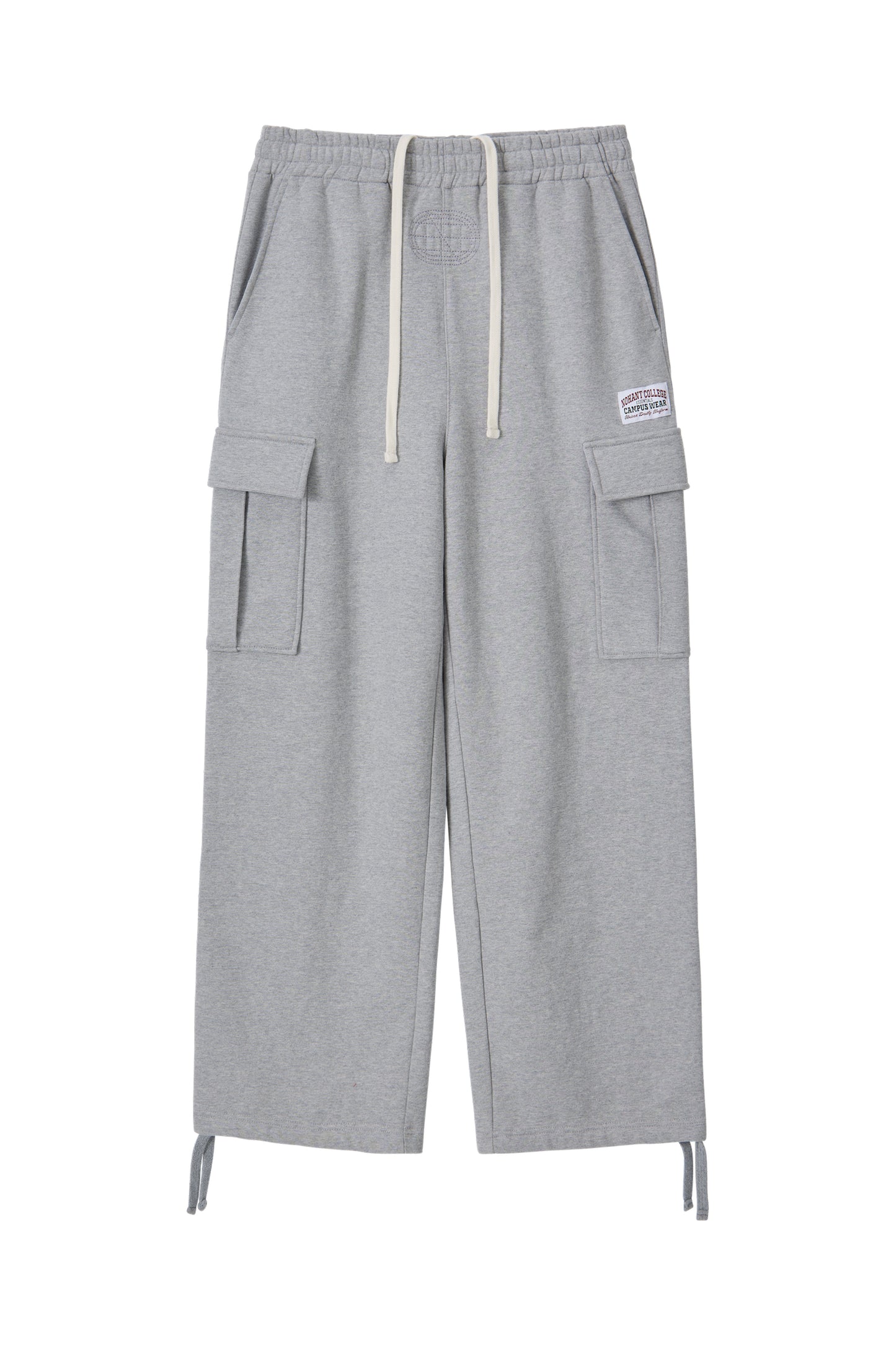 SWEAT UTILITY CARGO PANTS GRAY