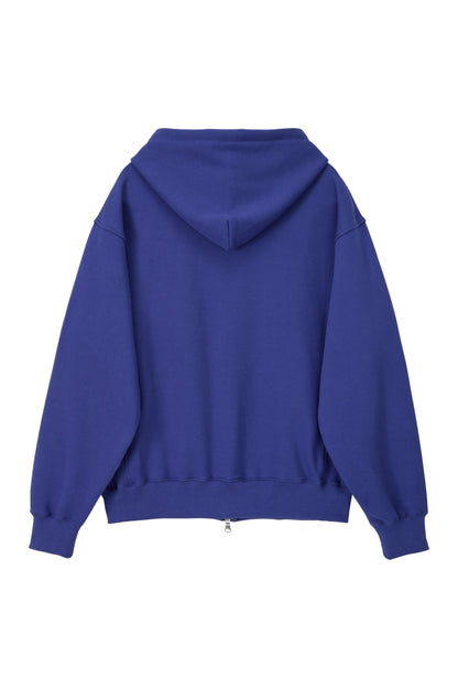 LONELY/LOVELY HOODIE ZIP-UP BLUE
