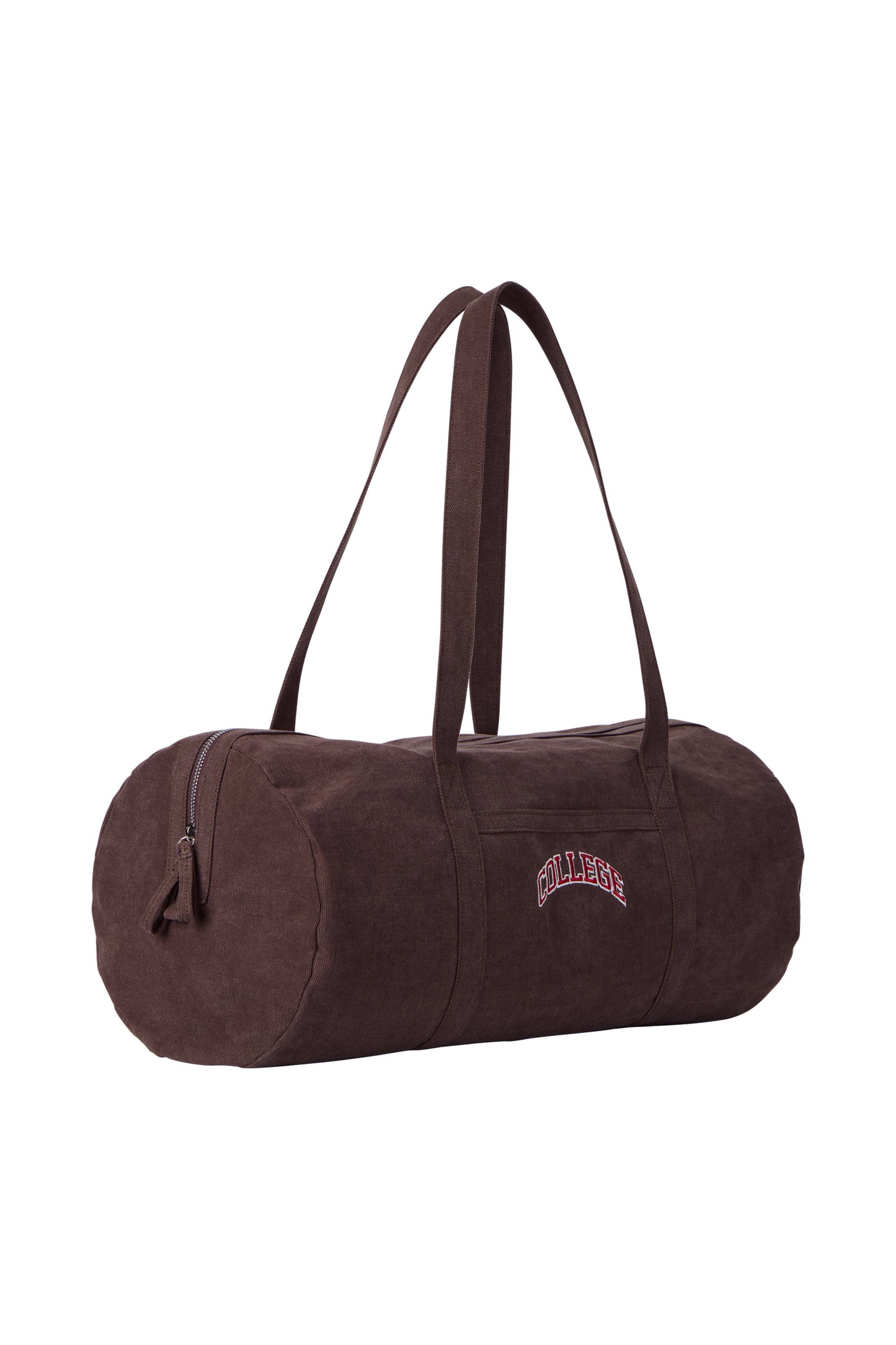 CANVAS DUFFEL BAG BROWN