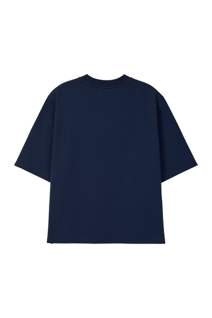 LONELY/LOVELY STRUCTURED T-SHIRT NAVY