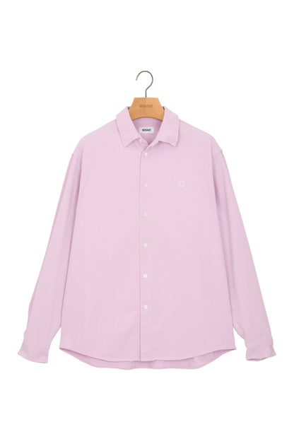 WIRE OXFORD WASHED SHIRT PINK