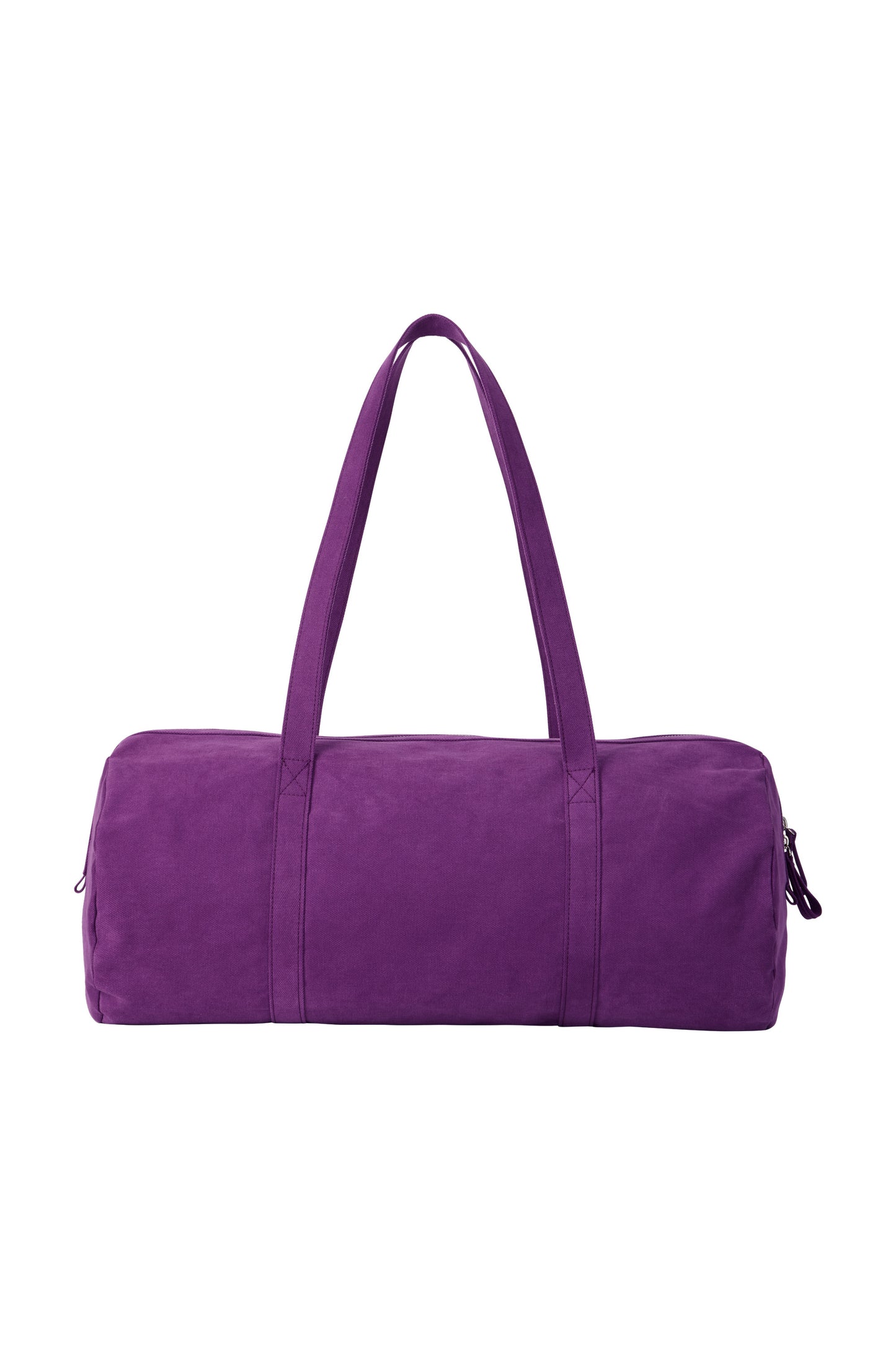CANVAS DUFFEL BAG PURPLE
