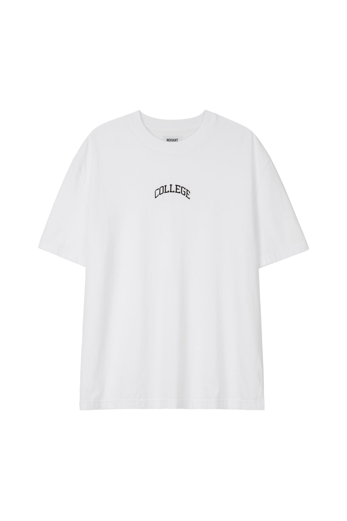 COLLEGE LOGO T-SHIRT WHITE
