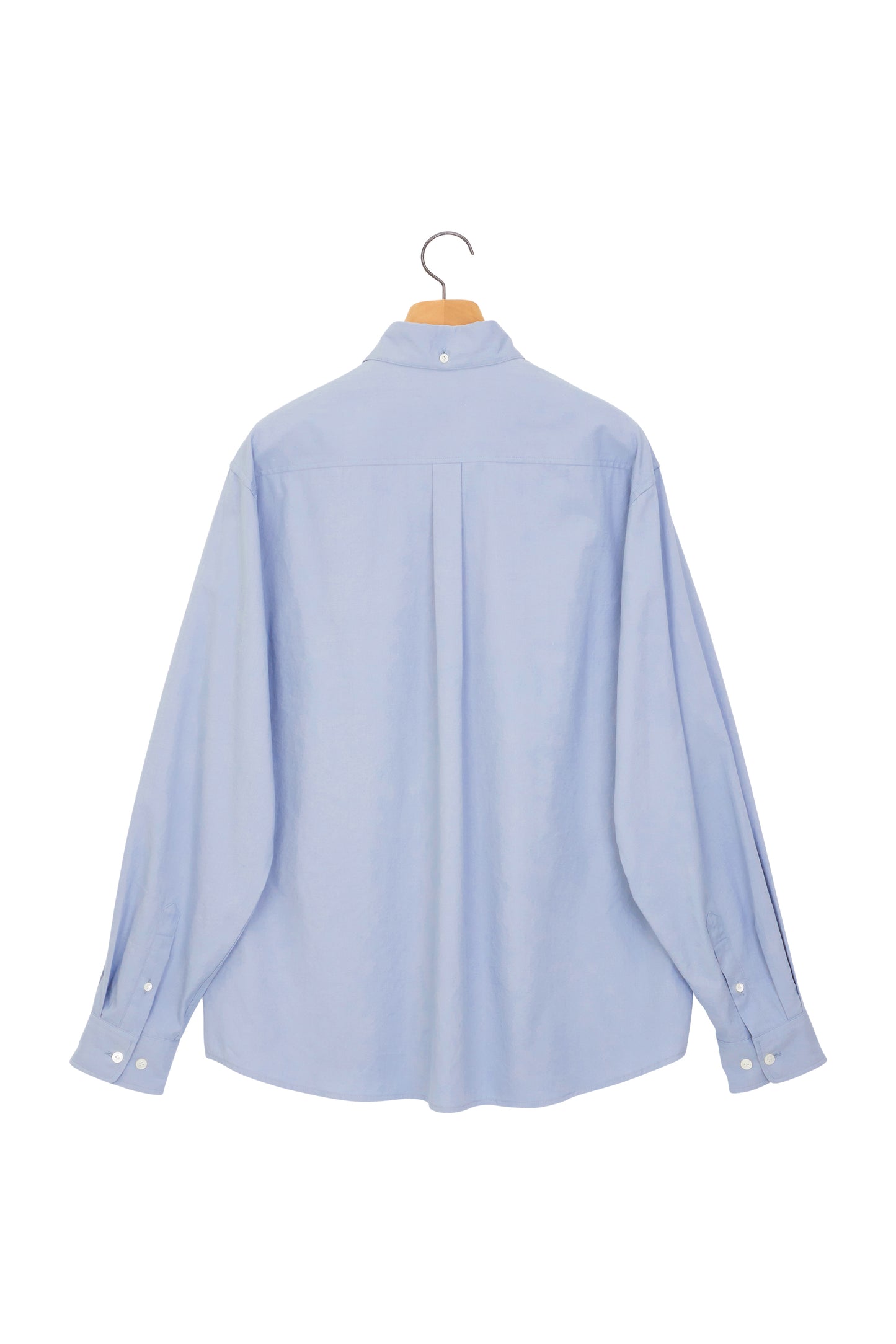 RELAXED POPLIN SHIRT LIGHT GRAY