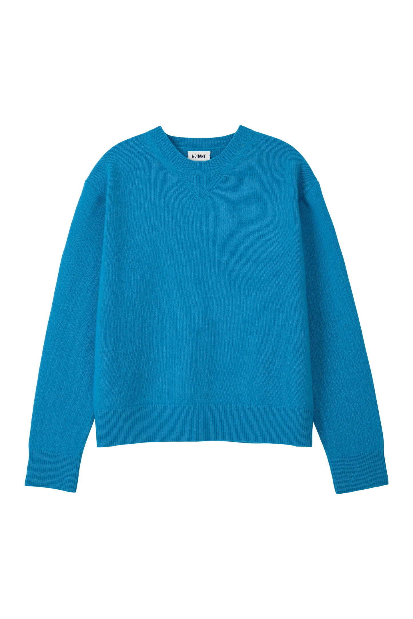 ESSENTIAL CASHMERE KNIT SWEATER BLUE