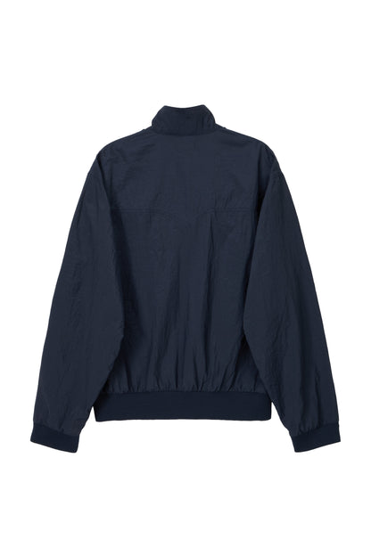 LIGHT STAND-COLLAR BLOUSON NAVY