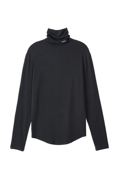 SOFT TURTLENECK T-SHIRT CHARCOAL