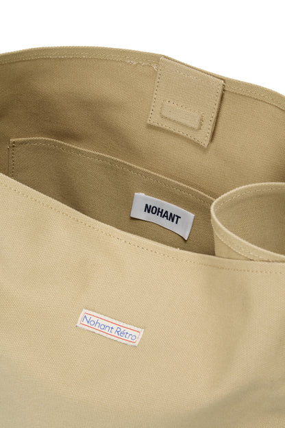 PIPING CARRYALL CAMPUS BAG BEIGE