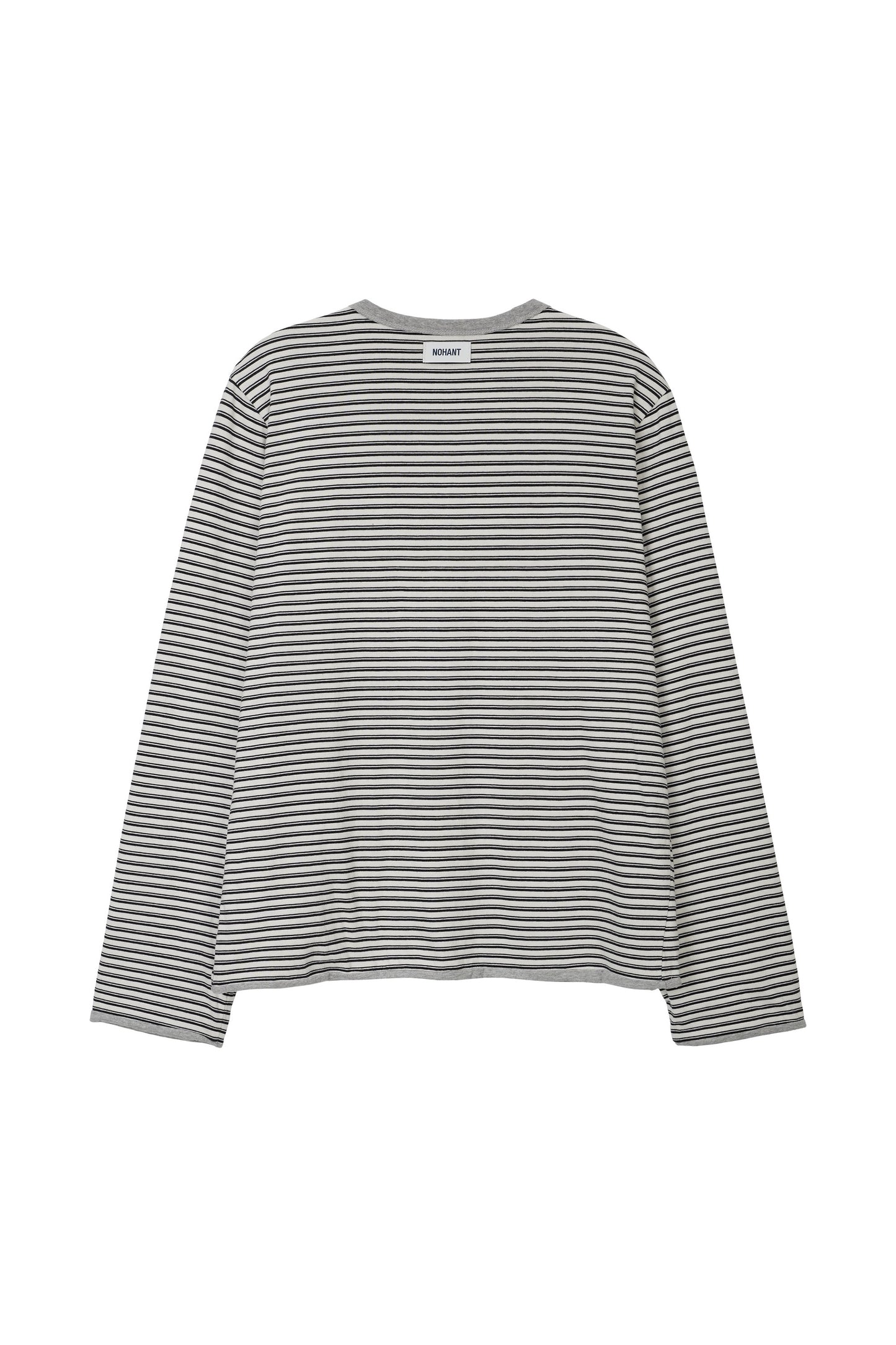 LONELY/LOVELY REVERSIBLE LONG SLEEVE T-SHIRT GRAY