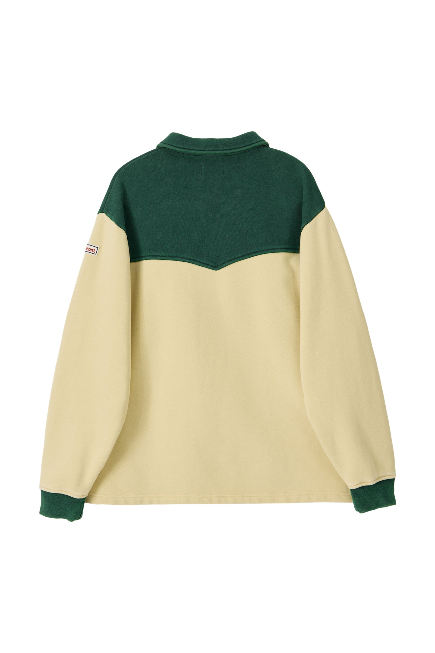 WESTERN COLOR BLOCK SWEATSHIRT GREEN