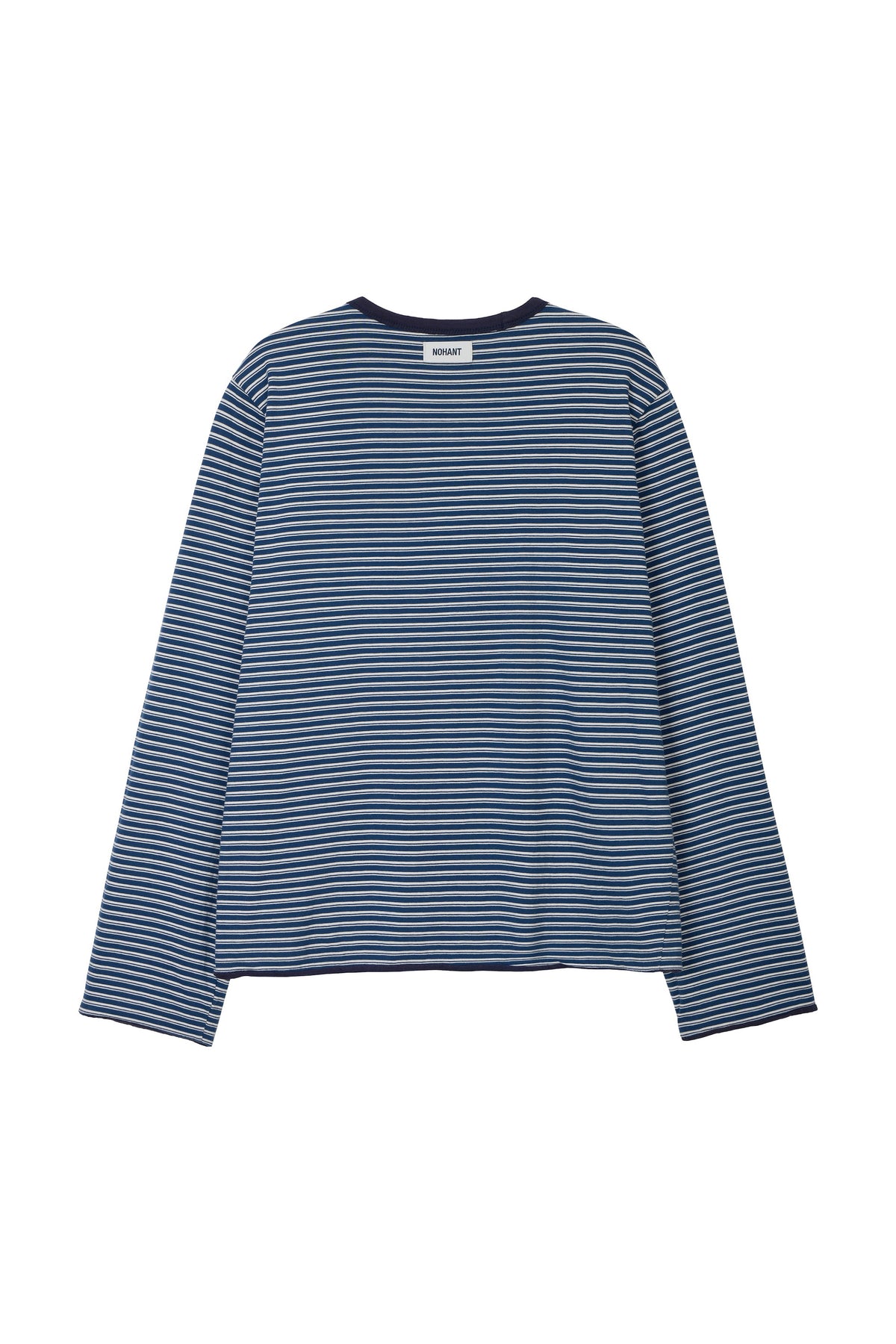 LONELY/LOVELY REVERSIBLE LONG SLEEVE T-SHIRT NAVY