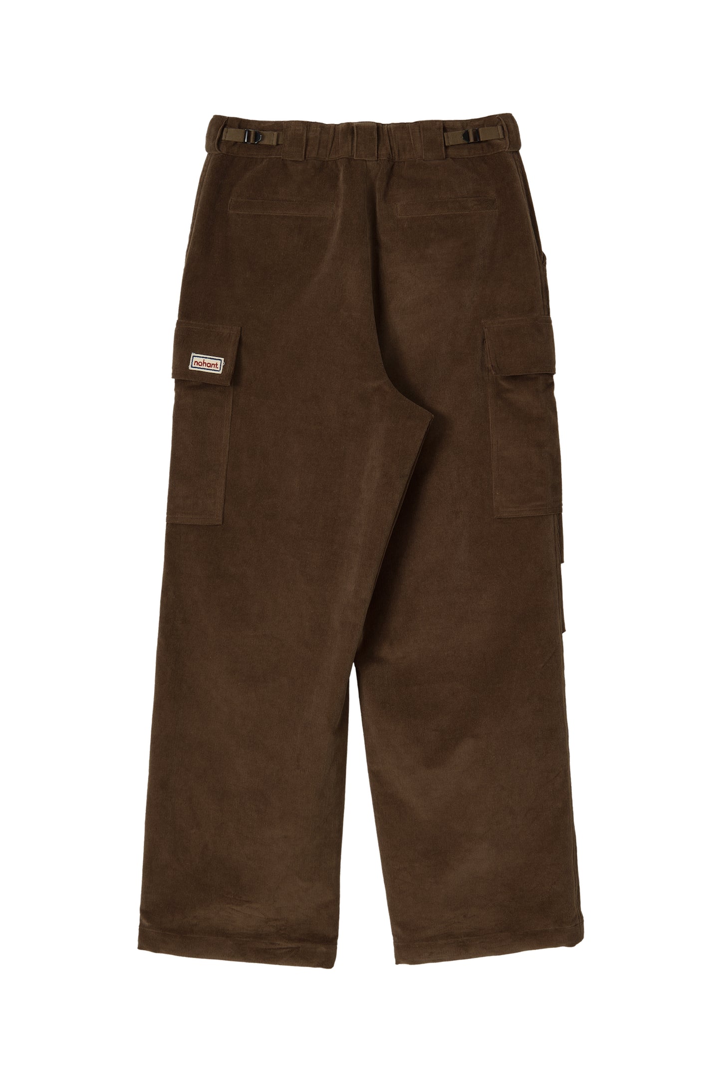 CORDUROY UTILITY CARGO PANTS BROWN