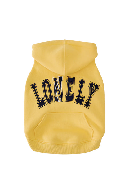 PET LONELY/LOVELY HOODIE YELLOW