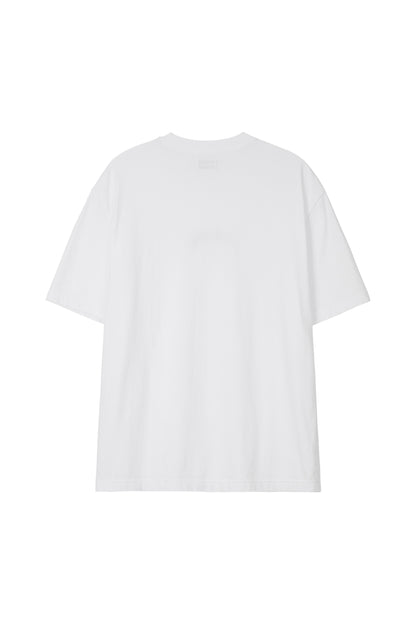COLLEGE LOGO T-SHIRT WHITE