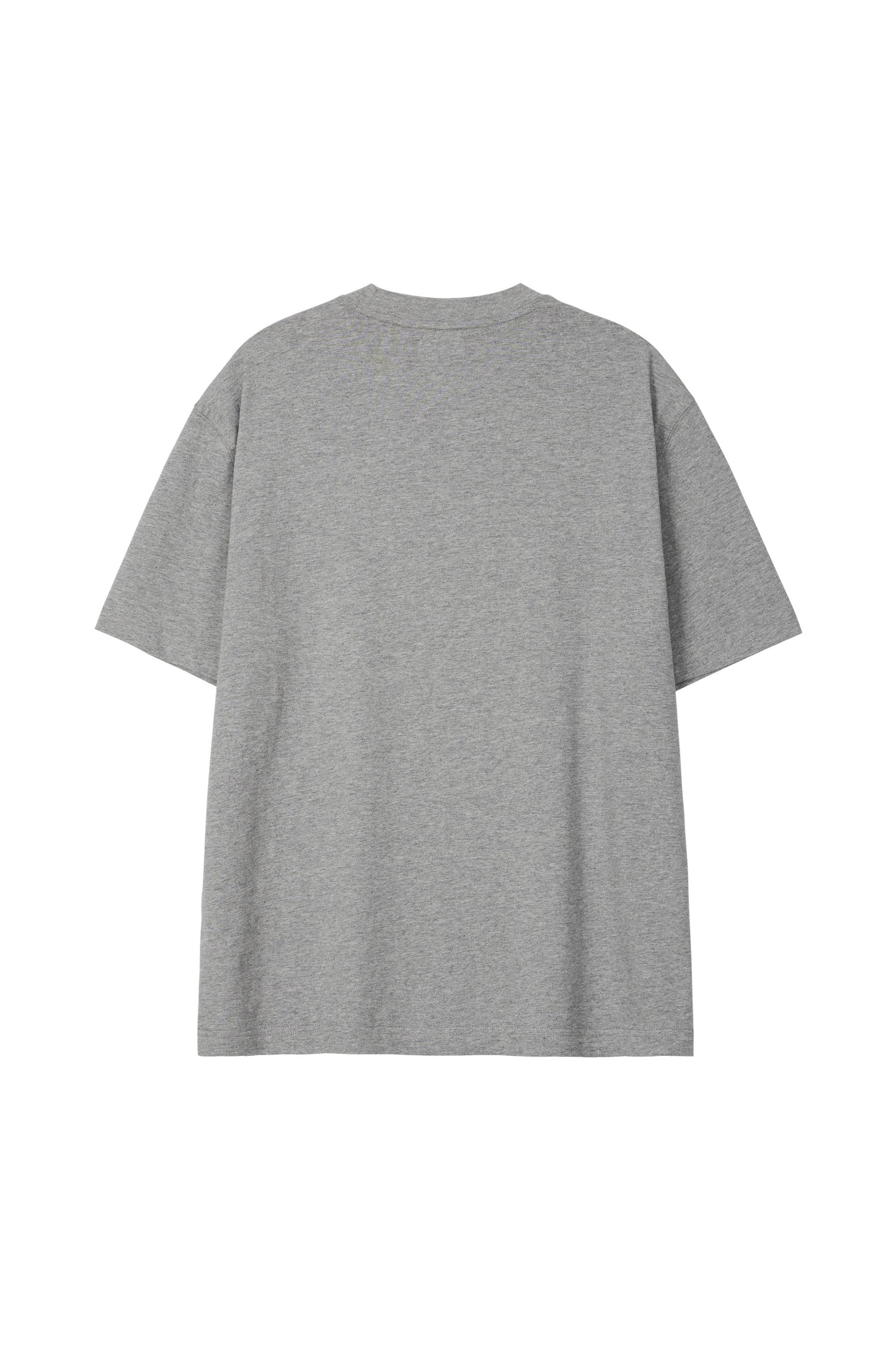 COLLEGE LOGO T-SHIRT GRAY