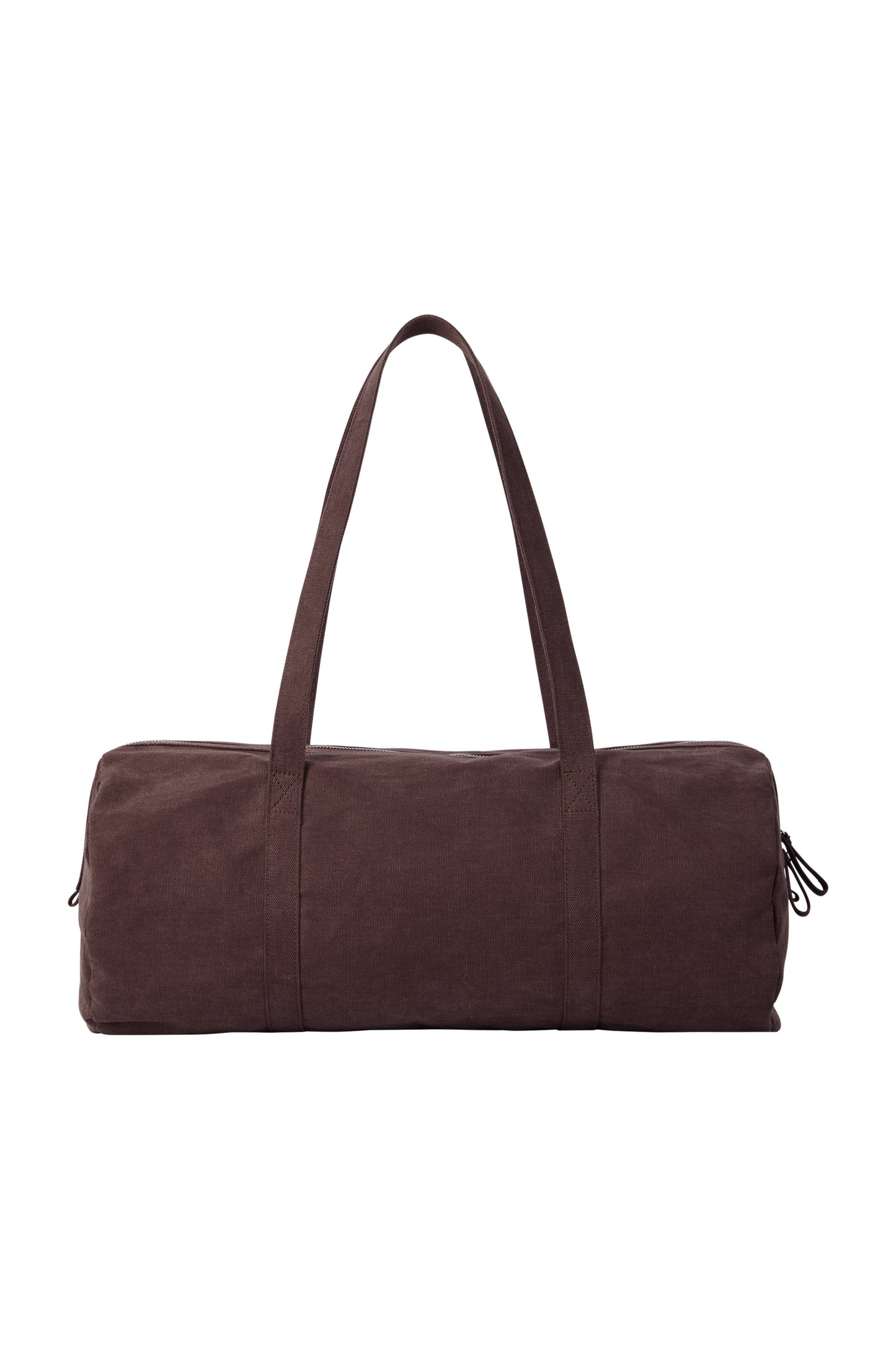 CANVAS DUFFEL BAG BROWN