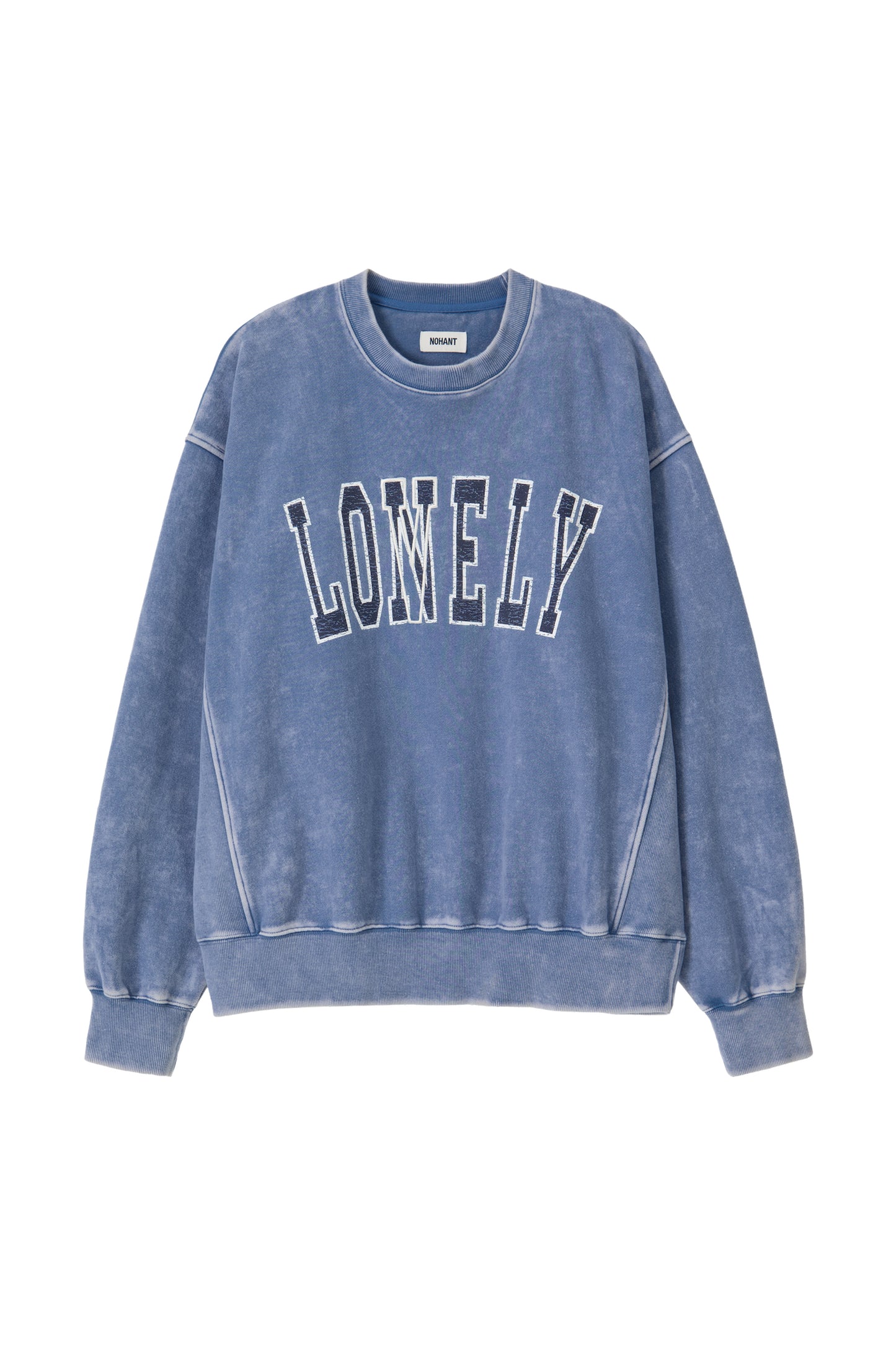 LONELY/LOVELY WASHED SWEATSHIRT BLUE