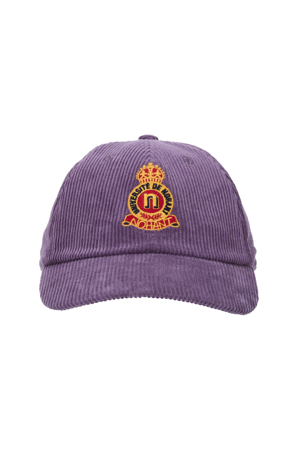 CORDUROY EMBLEM BALL CAP PURPLE