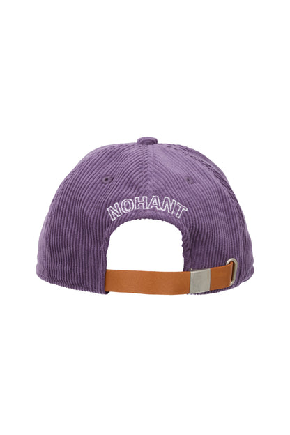 CORDUROY EMBLEM BALL CAP PURPLE