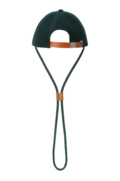 LOGO PATCH STRING BALL CAP GREEN