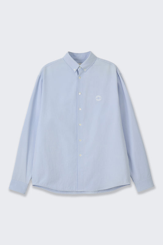LOGO OXFORD SHIRT SKY BLUE