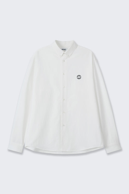 LOGO OXFORD SHIRT WHITE