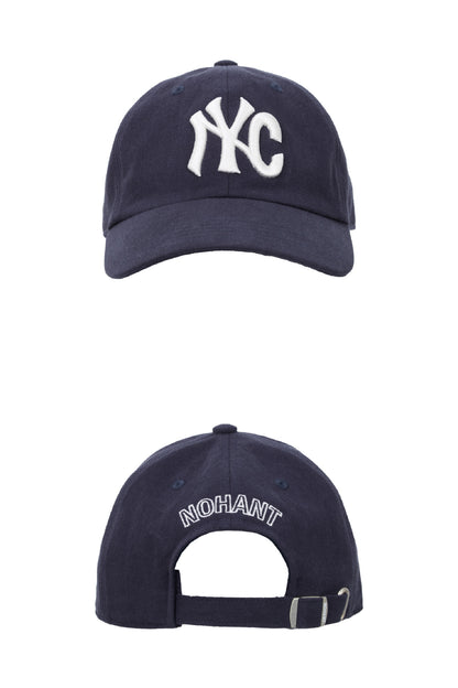 NYC WASHED BALL CAP NAVY