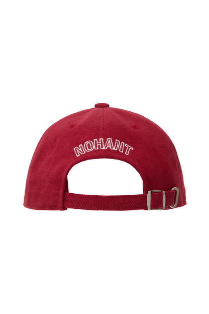 NYC HEAVY COTTON BALL CAP RED