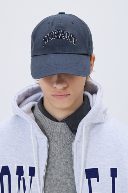 ARCH EMBROIDERY LOGO BALL CAP NAVY