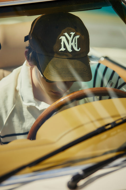 NYC SALT WASHING BALL CAP BROWN