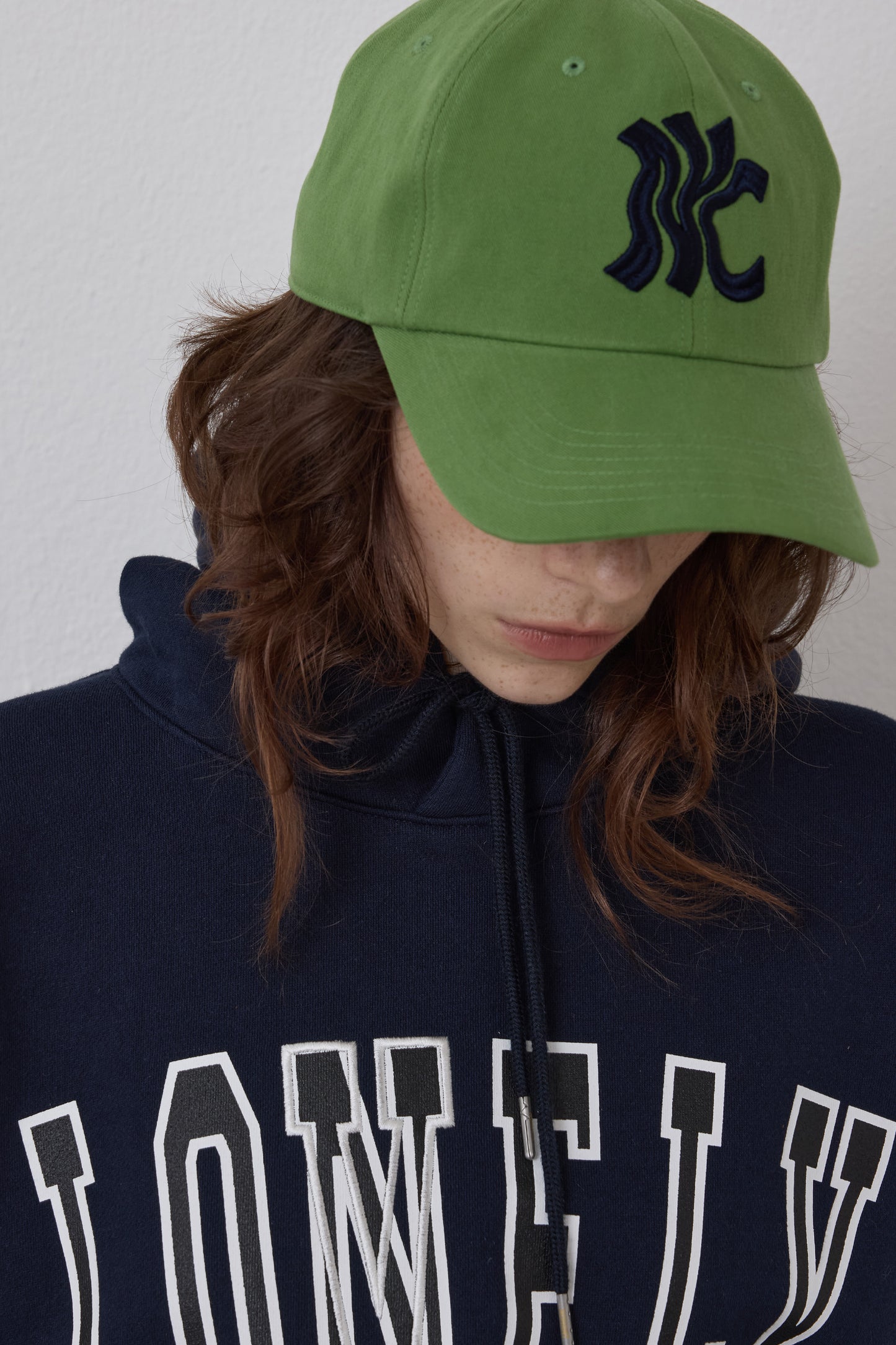 WAVE CITY NYC WASHED BALL CAP GREEN