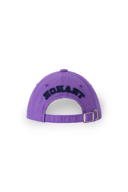 BACK PIXEL LOGO BALL CAP PURPLE