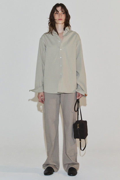 SUEDE PICNIC BAG BROWN(COMING SOON)