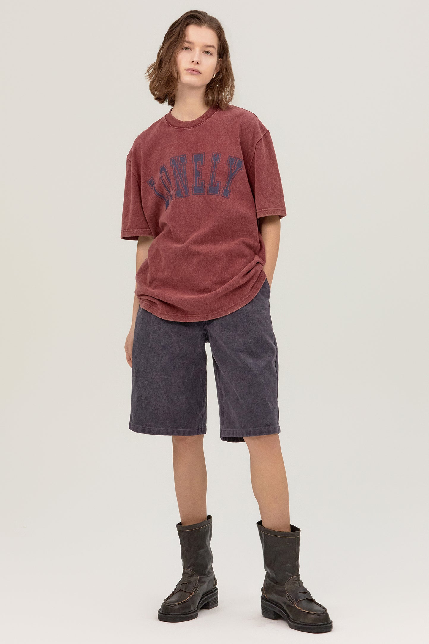 NYC REGULAR FIT WORK SHORTS NAVY