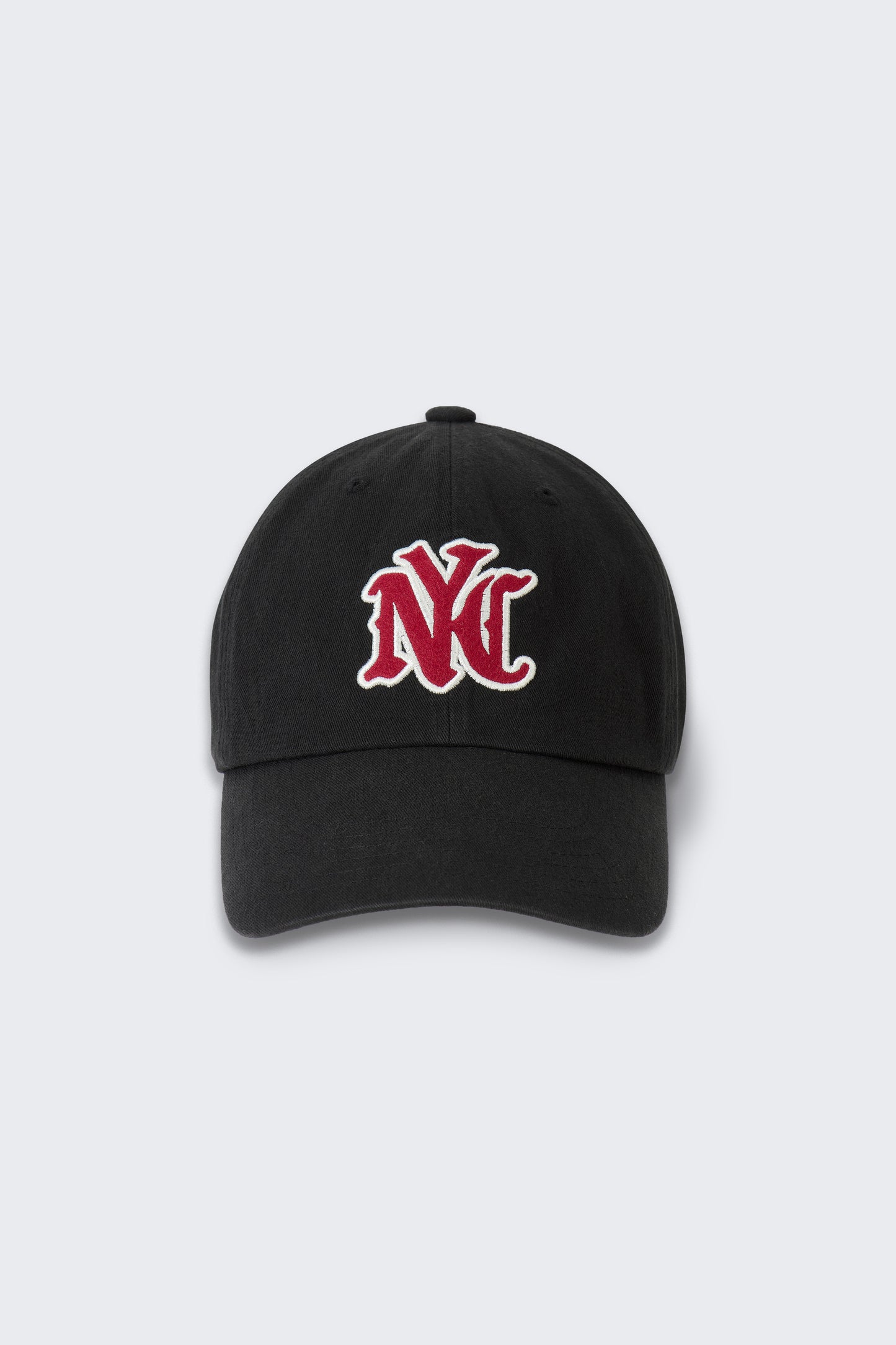 NYC FELT LOGO BALL CAP BLACK
