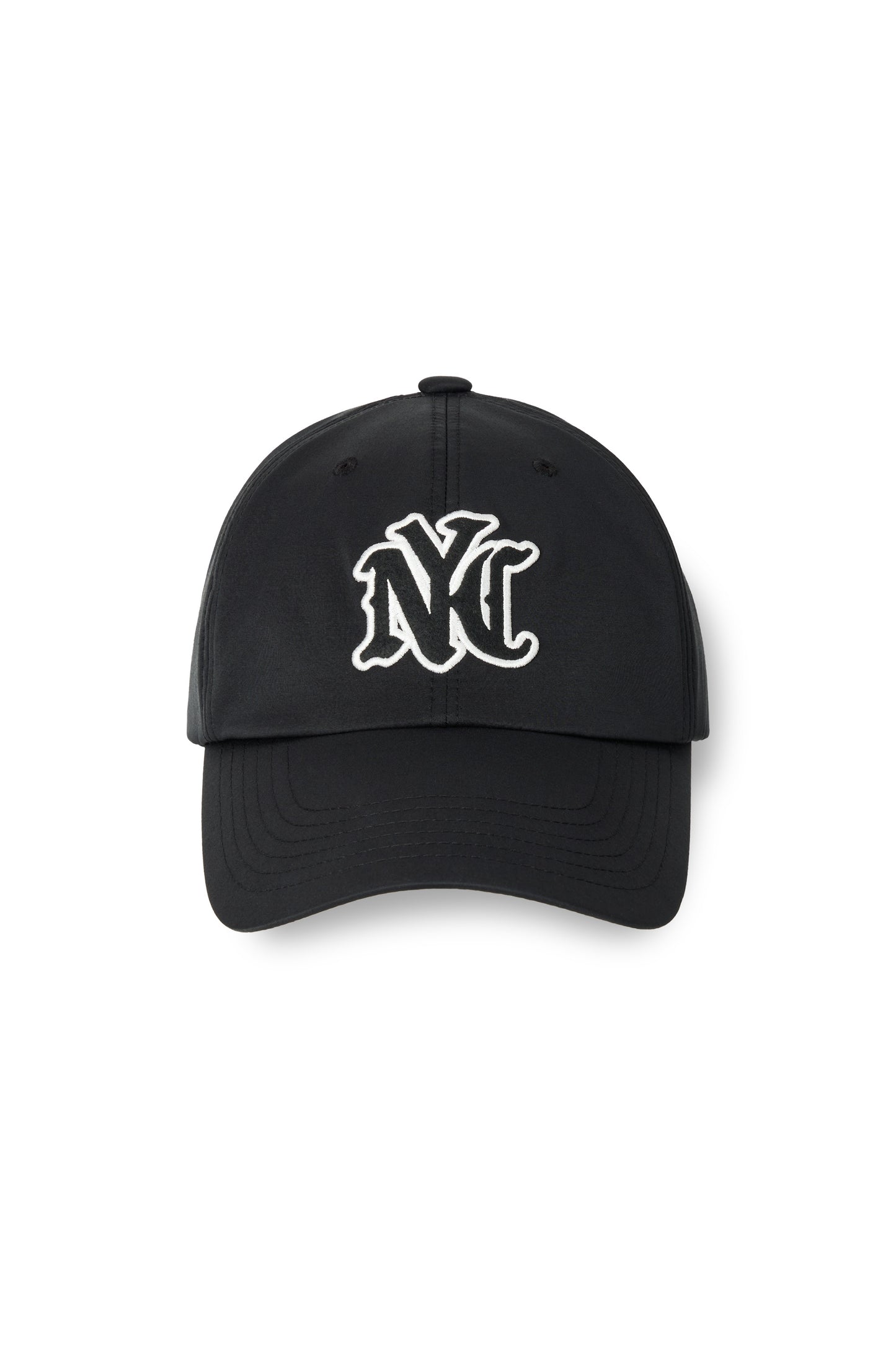 NYC NYLON BALL CAP BLACK