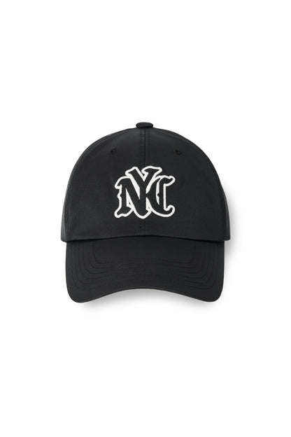 NYC NYLON BALL CAP BLACK