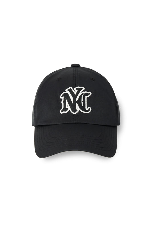 NYC NYLON BALL CAP BLACK