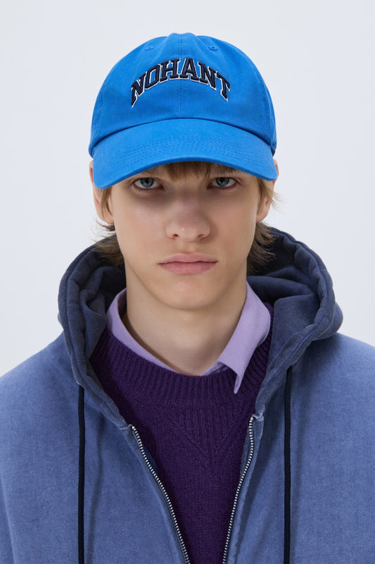 ARCH EMBROIDERY LOGO BALL CAP BLUE