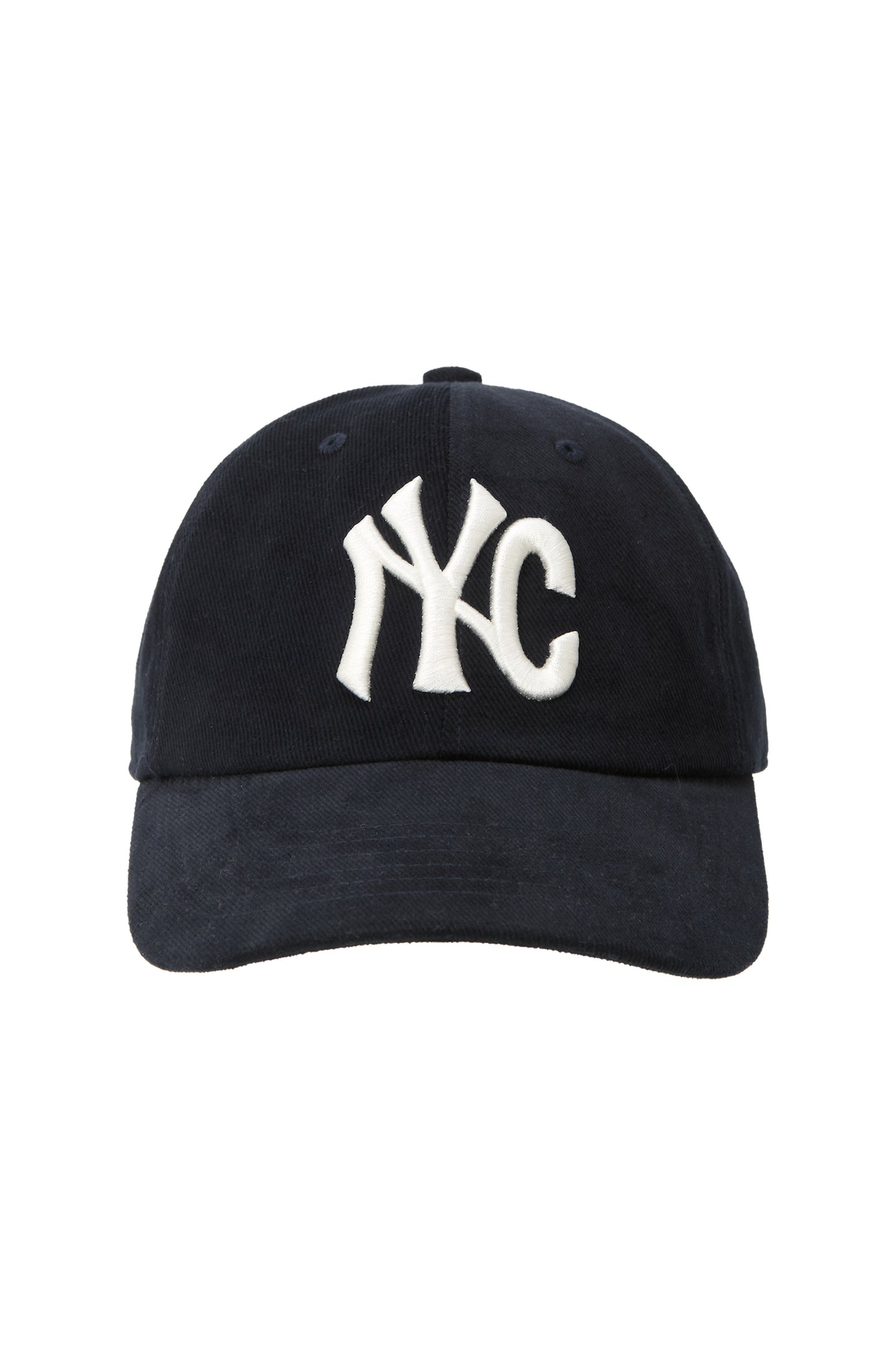 NYC HEAVY COTTON BALL CAP NAVY