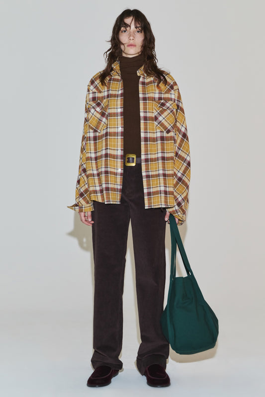 IVY WESTERN SHIRT YELLOW
