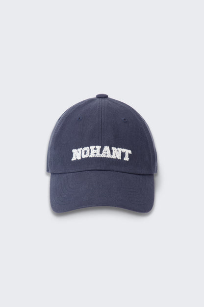 PIXEL LOGO BALL CAP NAVY(STANDARD FIT)