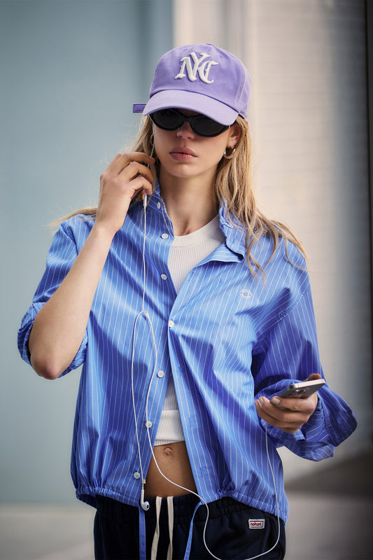 NYC VINTAGE BALL CAP PURPLE