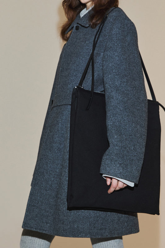 PORTFOLIO CANVAS BAG BLACK